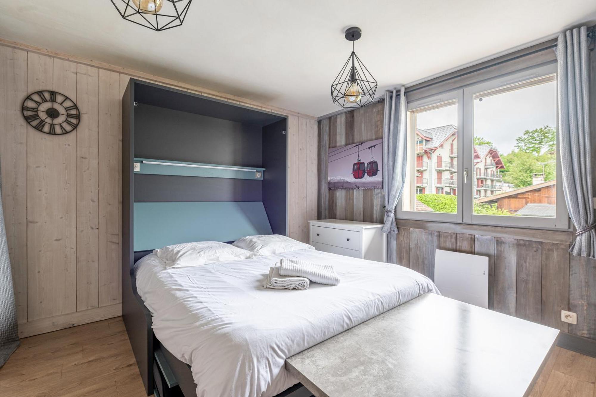 Appartements vue Mont-Joly à 2 pas Tramway Mont-Blanc - 1 et 2 pièces Saint-Gervais-les-Bains Exterior foto